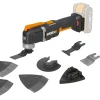 Worx Multitool Sonicrafter Wx696.9 20V (Zonder Accu)