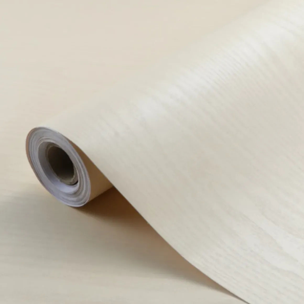 Zelfklevend Behang - Vinyl - Creme Houtlook - Houtlook - Legno Lucido - 122Cmx10M