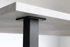Zwarte Tafelpoot Vierkant - 40 X 40 X 720 Mm